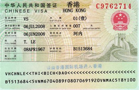 hong kong visa for chinese passport holder