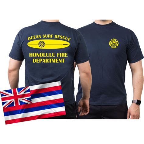 honolulu fire department t shirts