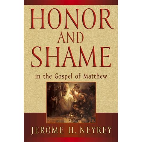 honor and shame in the gospel of matthew PDF