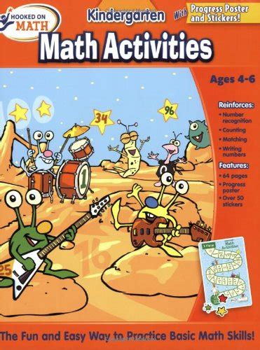 hooked on math kindergarten math activities workbook Reader