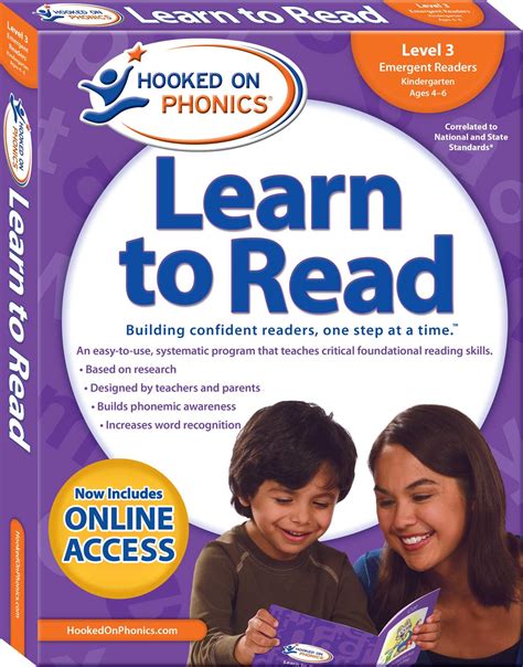 hooked on phonics learn to read k 1st grade PDF