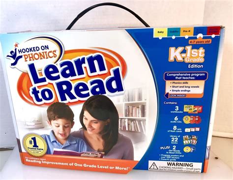 hooked on phonics learn to read k 1st grade PDF