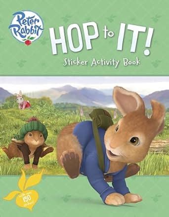 hop to it sticker activity book peter rabbit animation Reader
