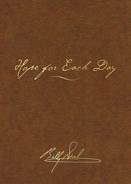 hope for each day signature edition words of wisdom and faith PDF