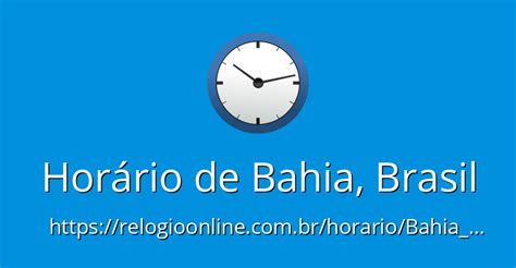 horario bahia