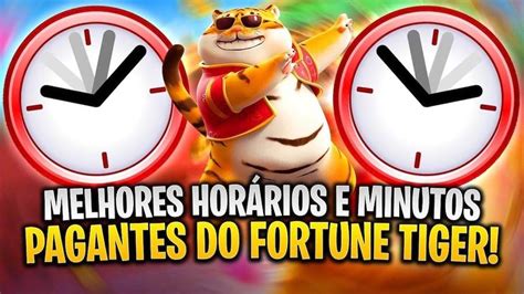 horarios que o fortune tiger paga