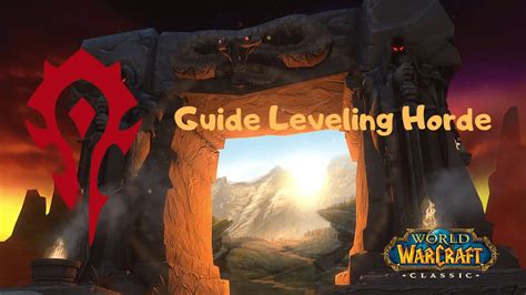 horde leveling guide free PDF