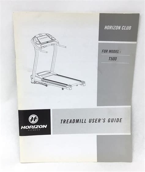 horizon treadmill t500 owners manual Epub