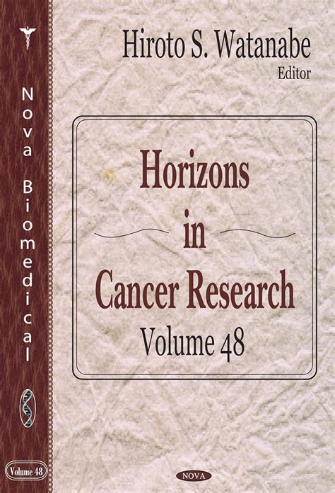 horizons cancer research hiroto watanabe Epub