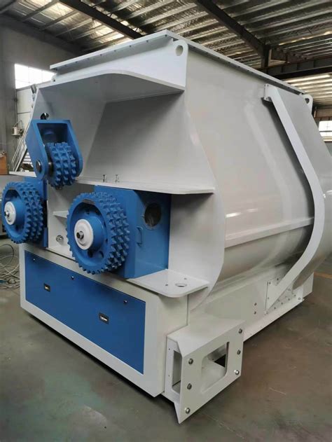 horizontal feed mixing machine