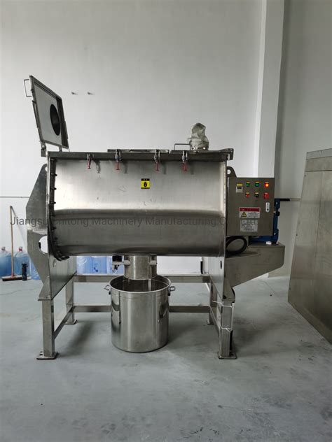 horizontal industrial mixer