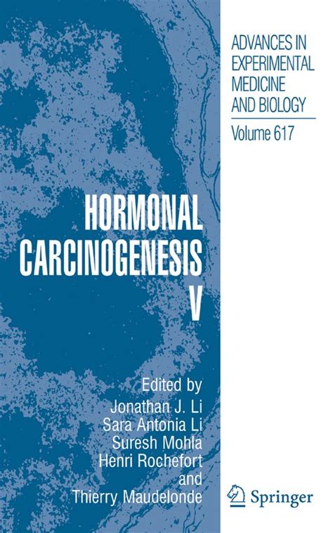 hormonal carcinogenesis v hormonal carcinogenesis v Reader