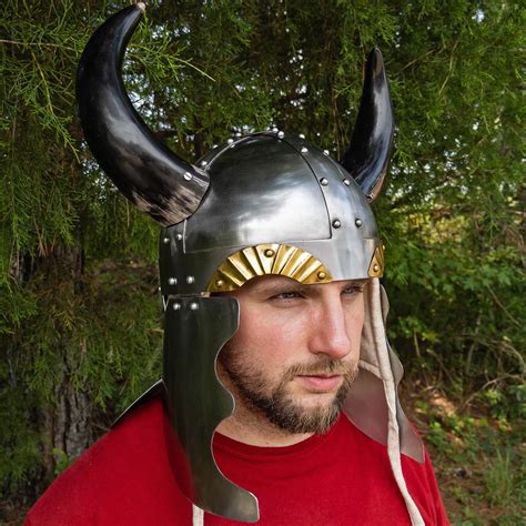 horned helmet