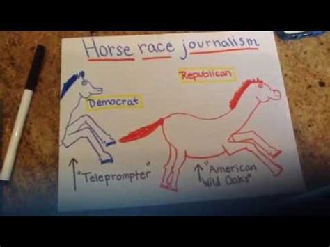 horse race journalism ap gov