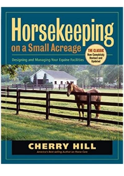 horsekeeping on a small acreage Ebook Doc