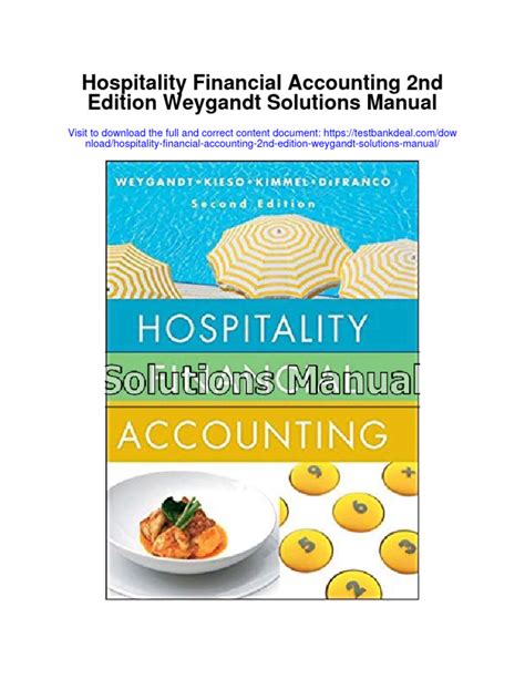 hospitality financial accounting 2nd edition solutions Epub