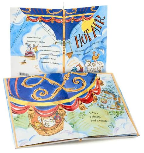 hot air the mostly true story of the first hot air balloon ride caldecott honor book Reader