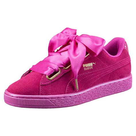 hot pink puma sneakers