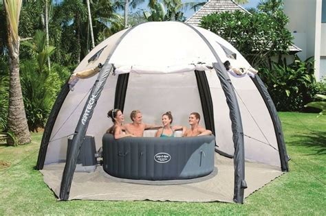 hot tub tent