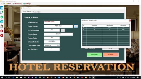 hotel management system project in vb with source code Doc