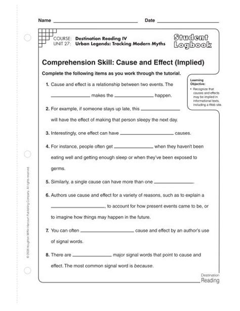 houghton mifflin theme comprehension skills grade 5 pdf Epub