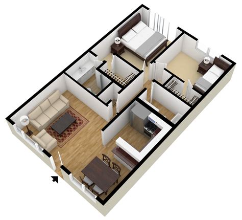 houses and apartments under 1000 square feet Doc