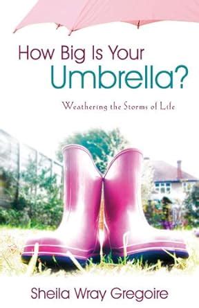 how big is your umbrella? weathering the storms of life Kindle Editon