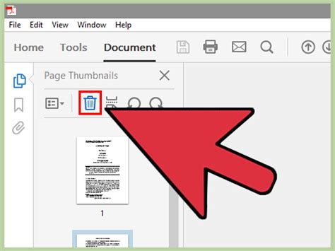 how can i delete pages from a pdf file Doc