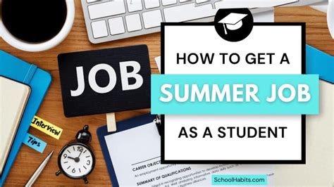 how can i get a summer job