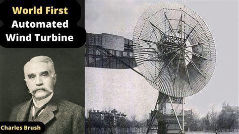 how did charles francis brush discovered wind energy in wordd