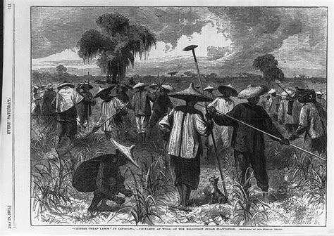 how did the end of slavery impact labor migration chinese