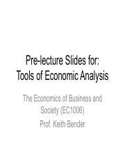 how do economists use data choose two answers