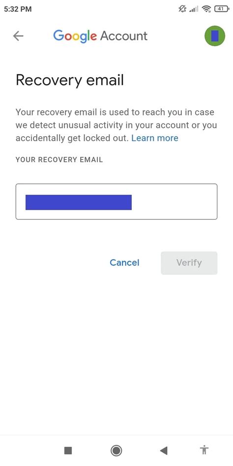how do i change my recovery email on gmail