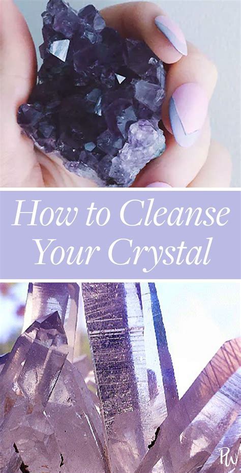 how do i cleanse my crystals