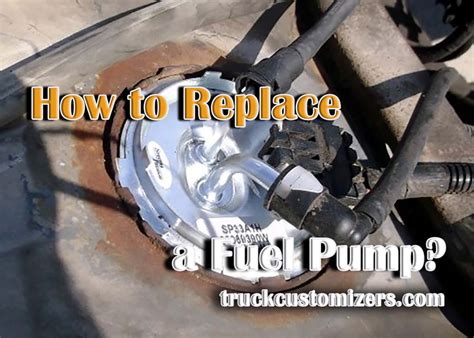 how do i know if i need to replace my fuel pump Doc