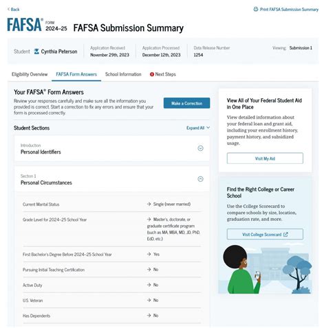 how do i know if i submitted my fafsa