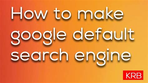 how do i make google my default search engine on iphone Kindle Editon