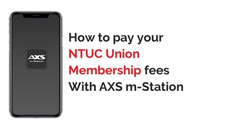 how do i pay my ntuc membership fee