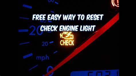 how do i reset the check engine light 05 subaru outback PDF