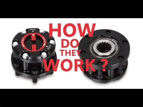 how do manual locking hubs work Doc
