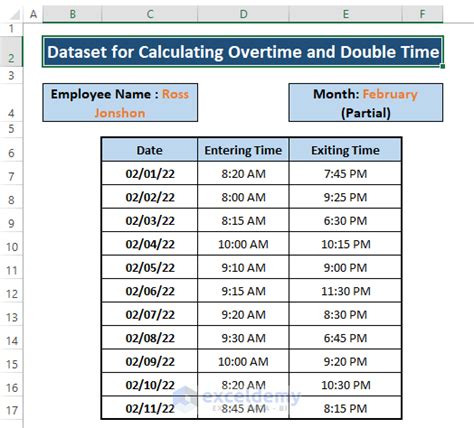 how do you calculate overtime hours