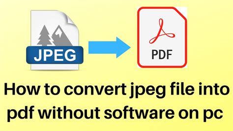 how do you change a pdf to a jpeg Doc