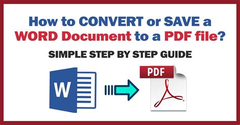 how do you convert a word document to pdf Kindle Editon