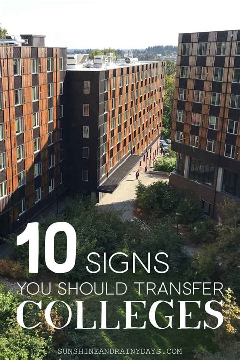 how do you know if you should transfer colleges