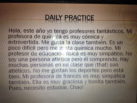 how do you say paragraph in spanish