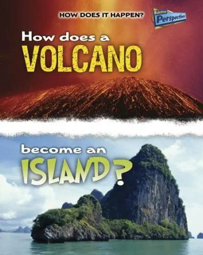 how does a volcano become an island? how does it happen Reader