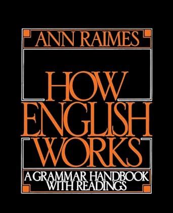 how english works a grammar handbook with readings Kindle Editon