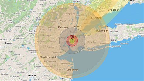 how far from ny to dc
