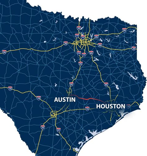 how far is austin to houston