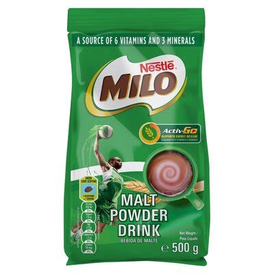 how fat in milo 500g Reader